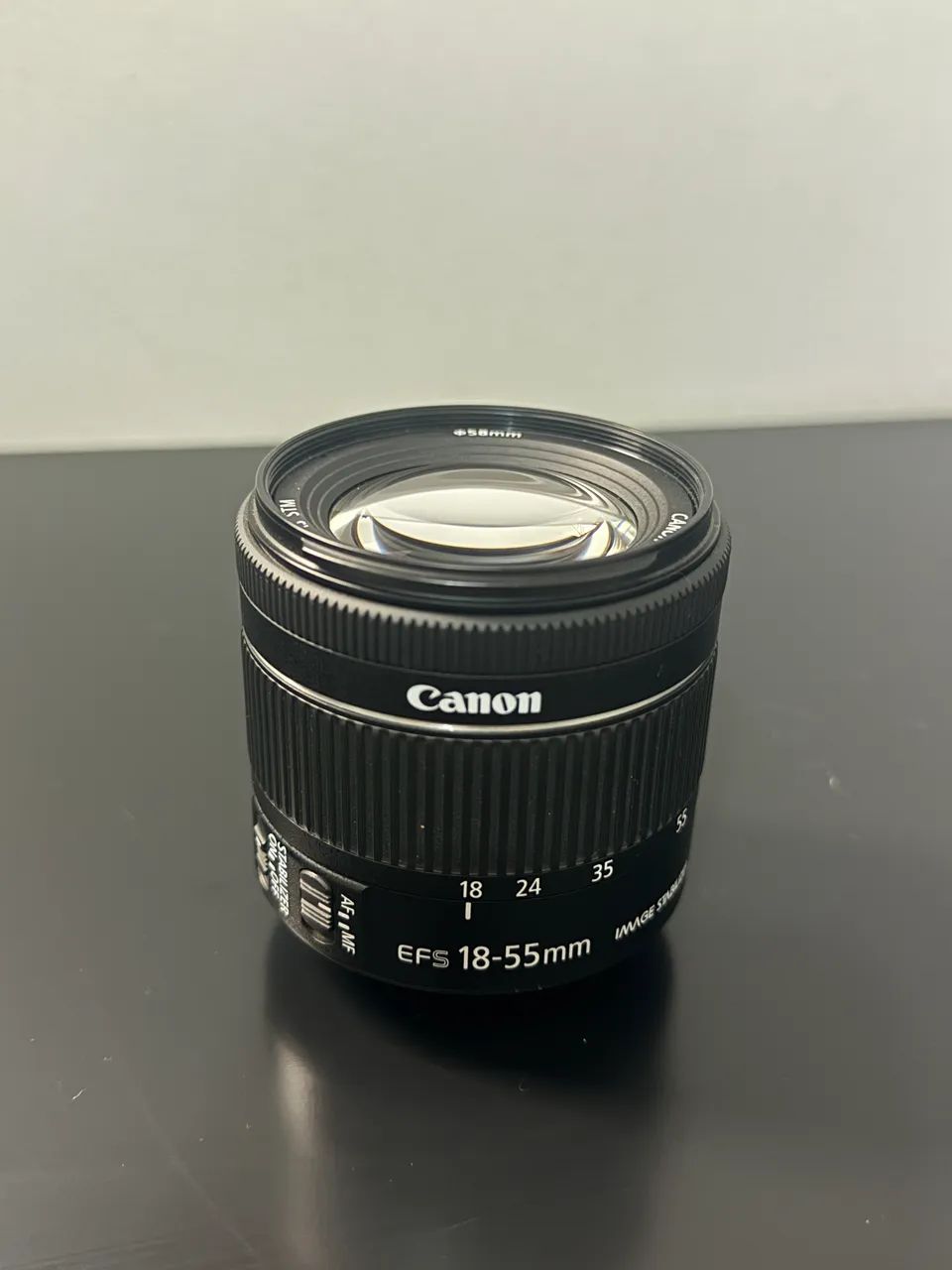 Lente Cânon 18 55mm impecável 