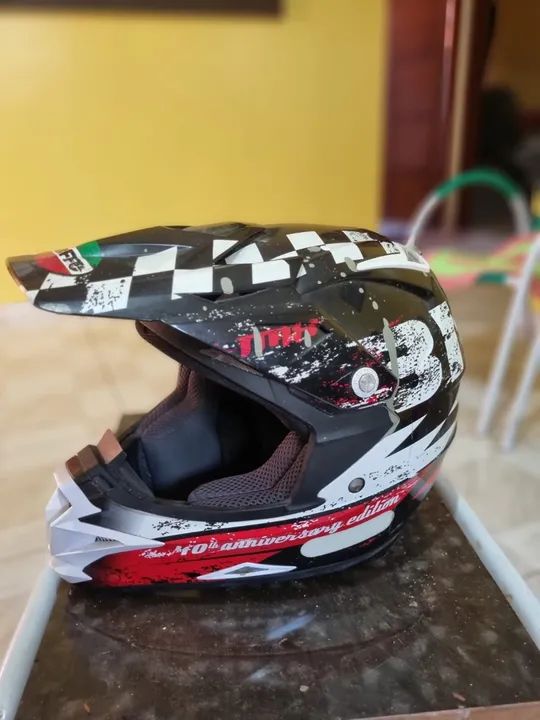 Capacete motocross bieffe