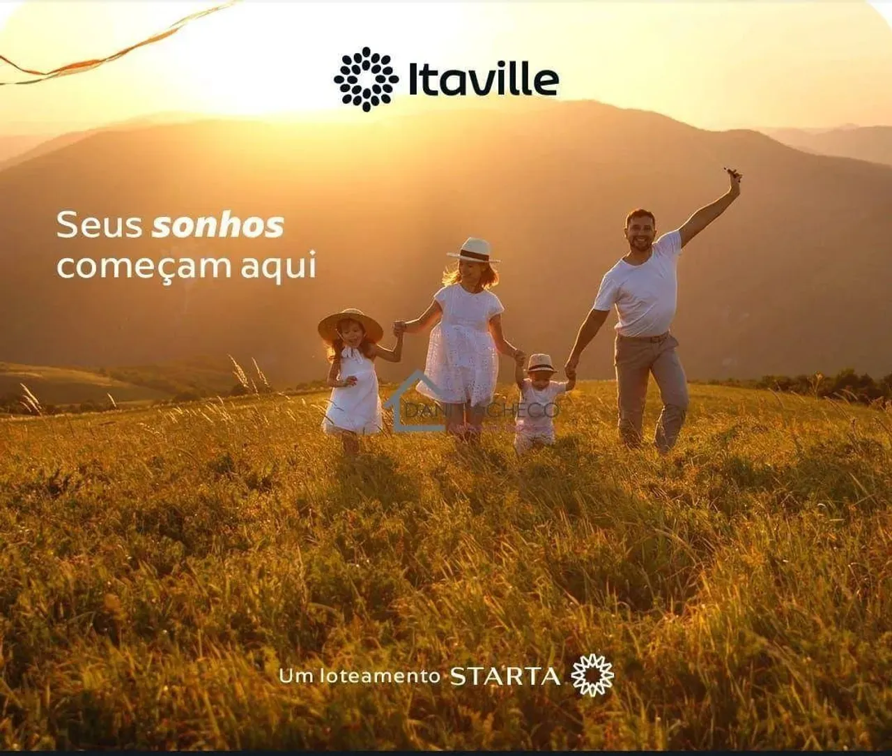 Lançamento: Condomínio fechado ITAVILLE, com lotes de 200m² à 580m², à Partir de: 114.000
