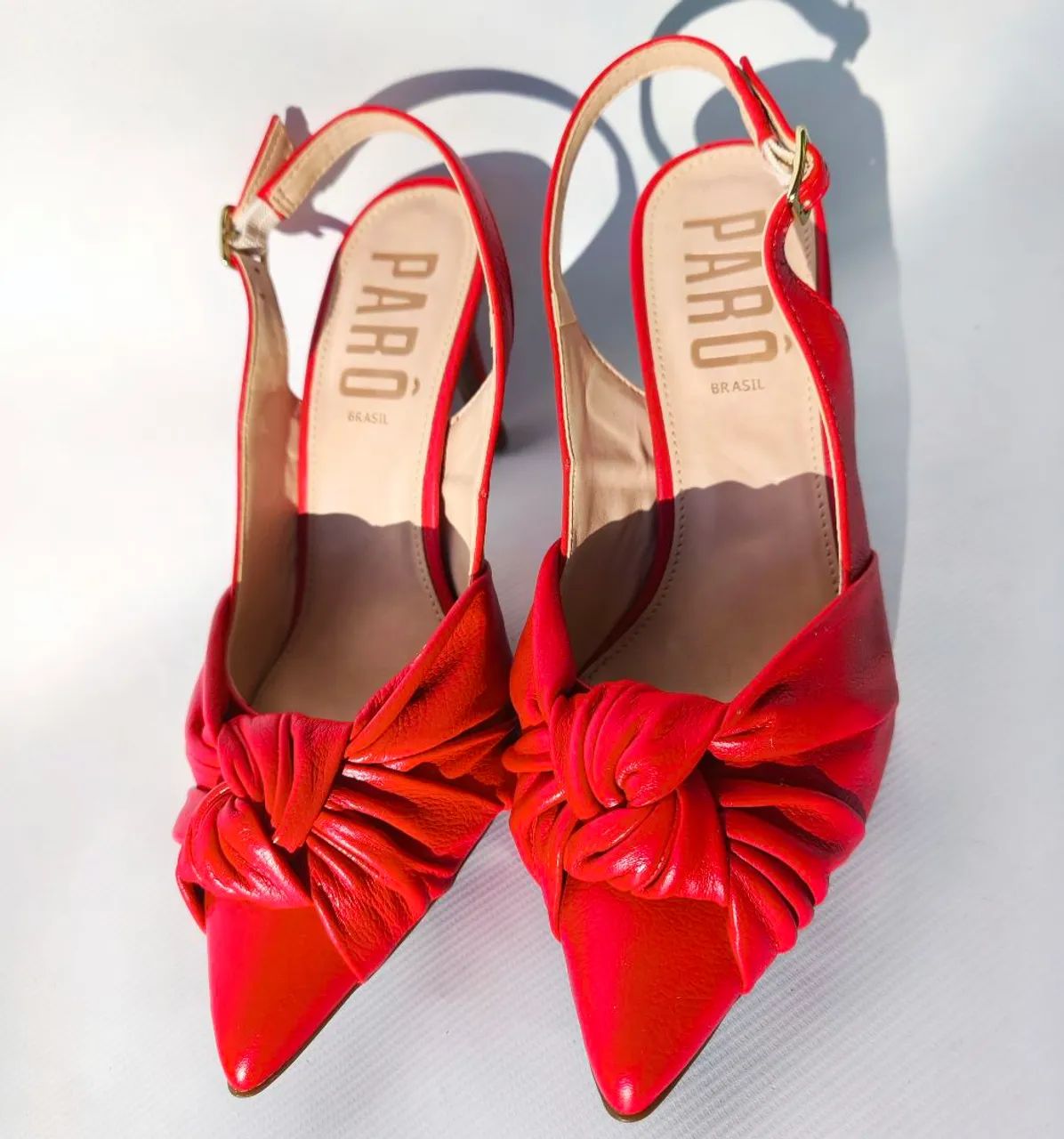 Sapato feminino Parô-NOVO-Couro legítimo Calçados Maria Luiza