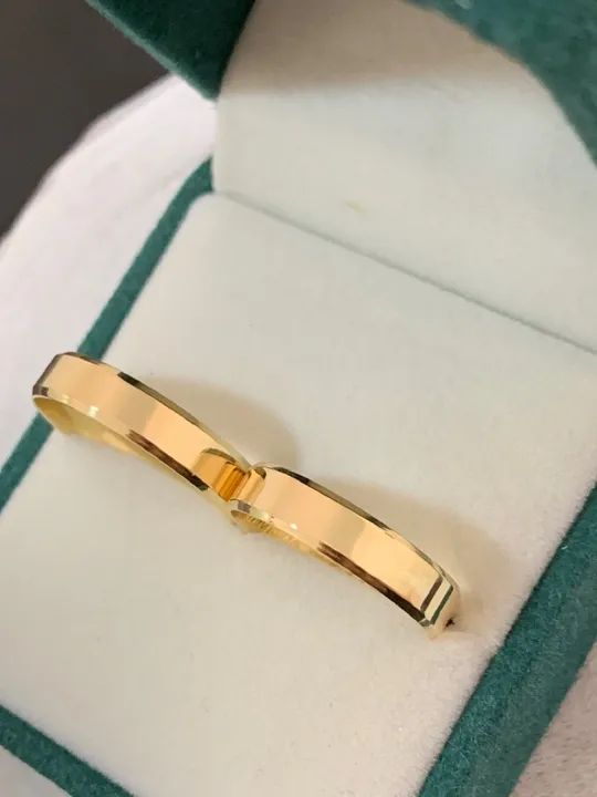 Alianças de Casamento Ouro 18k - Foto 4