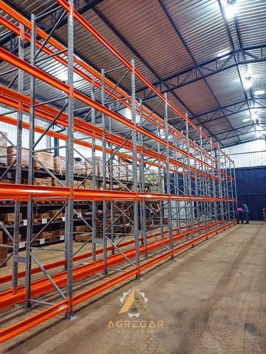 Porta Paletes Novos - Direto da Fábrica - Os melhores preços - Foto 4