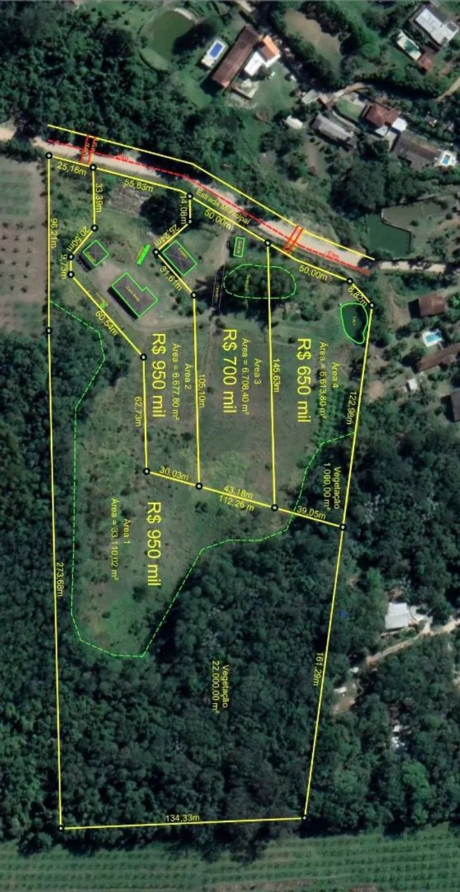 Lotes e sítios regularizados Vila Moraes Mogi das Cruzes - Foto 2