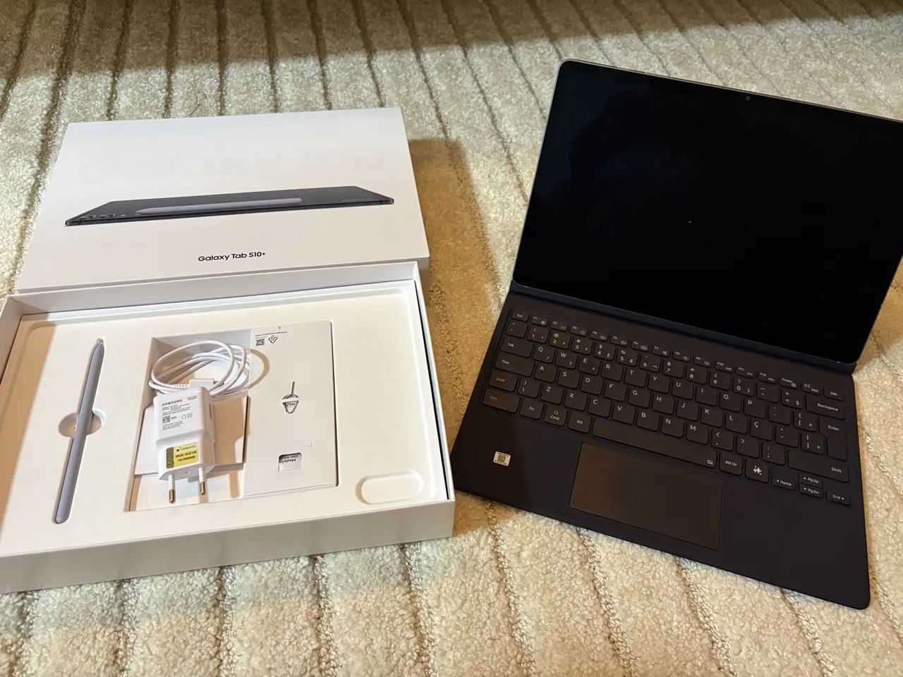Galaxy Tab S10+ - Novo - Com Teclado e Caneta S-Pen - Foto 2