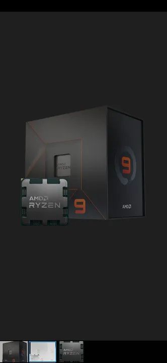 Processador AMD Ryzen 9 7950X, 4.5GHz (5.7GHz Turbo), 16-Cores 32-Threads, AM5, Sem Cooler