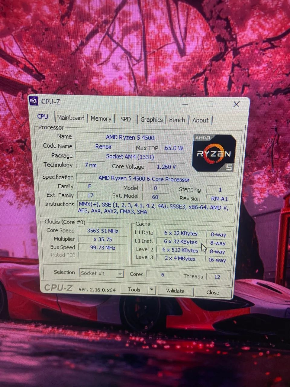 Ryzen 5 450064307866333313120