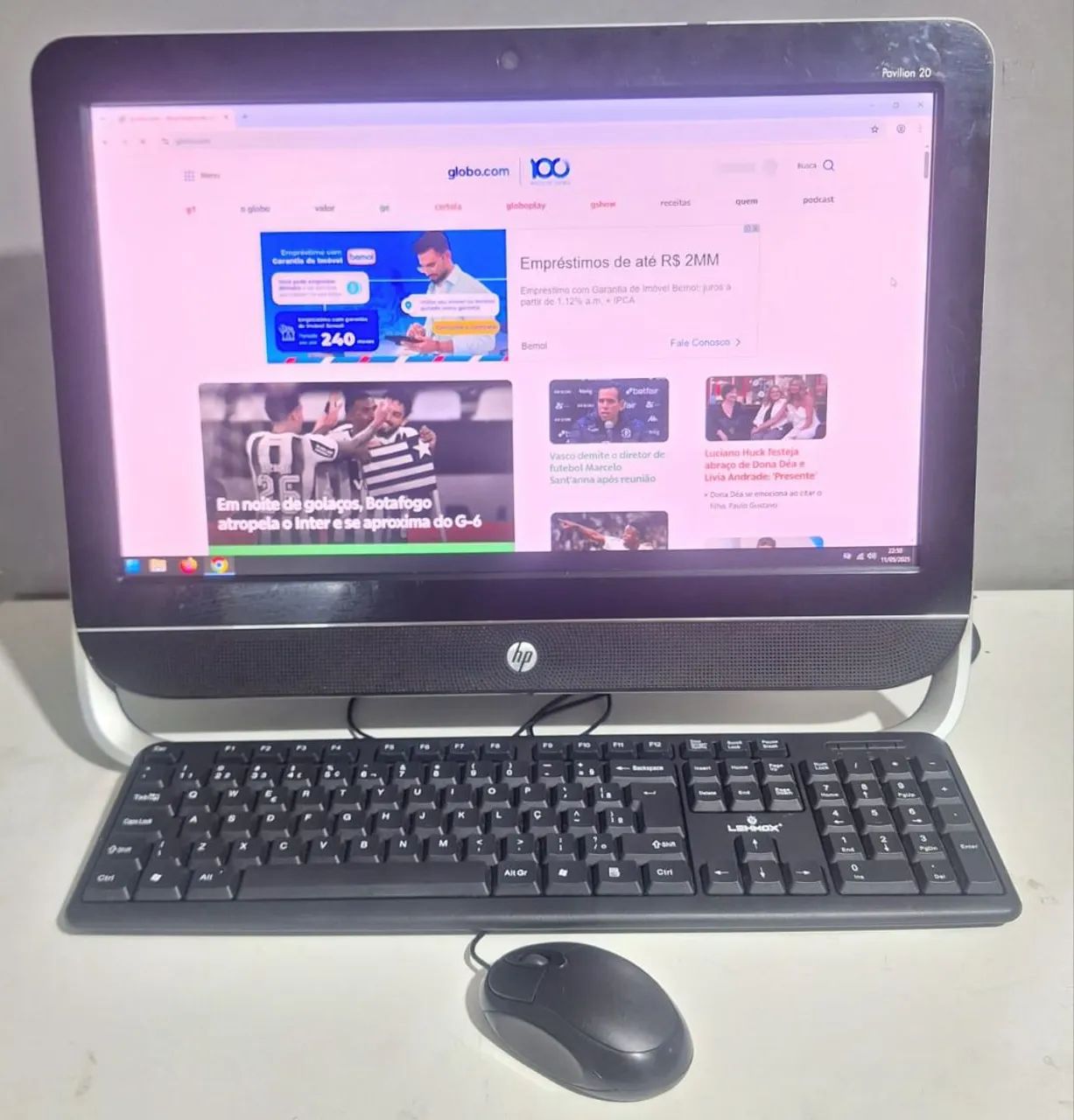 Computador HP Pavilion 20 All in One 8GB de memória ram  500GB de HD FUNCIONANDO PERFEITO! - Foto 2
