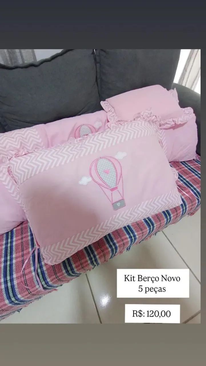 Kit Berço Feminino 64293280256002121