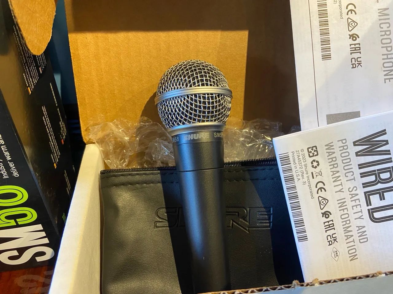 Microfone Shure SM58 - Original