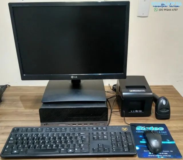 Super oferta de kit pdv frente de caixa completo