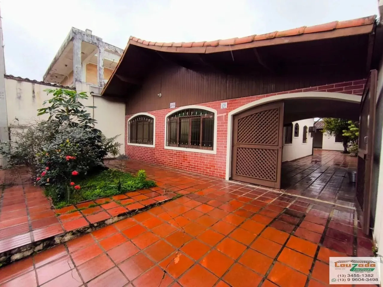 Casa para Locação em Peruíbe, Cidade Nova Peruibe, 2 dormitórios, 1 suíte, 1 banheiro, 6 v