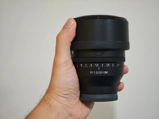 Lente Sony FE 50mm 1.2 GM excelente estado