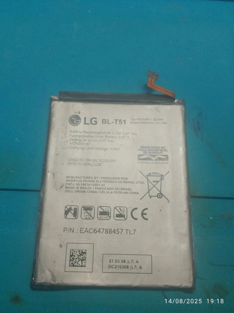 Bateria LG k52
