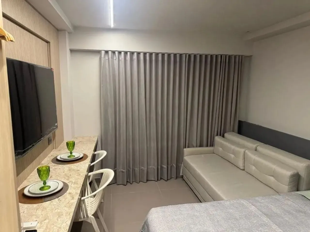 Flat à para Locação beira - mar Mobiliado Jardim Oceania - João Pessoa - PB