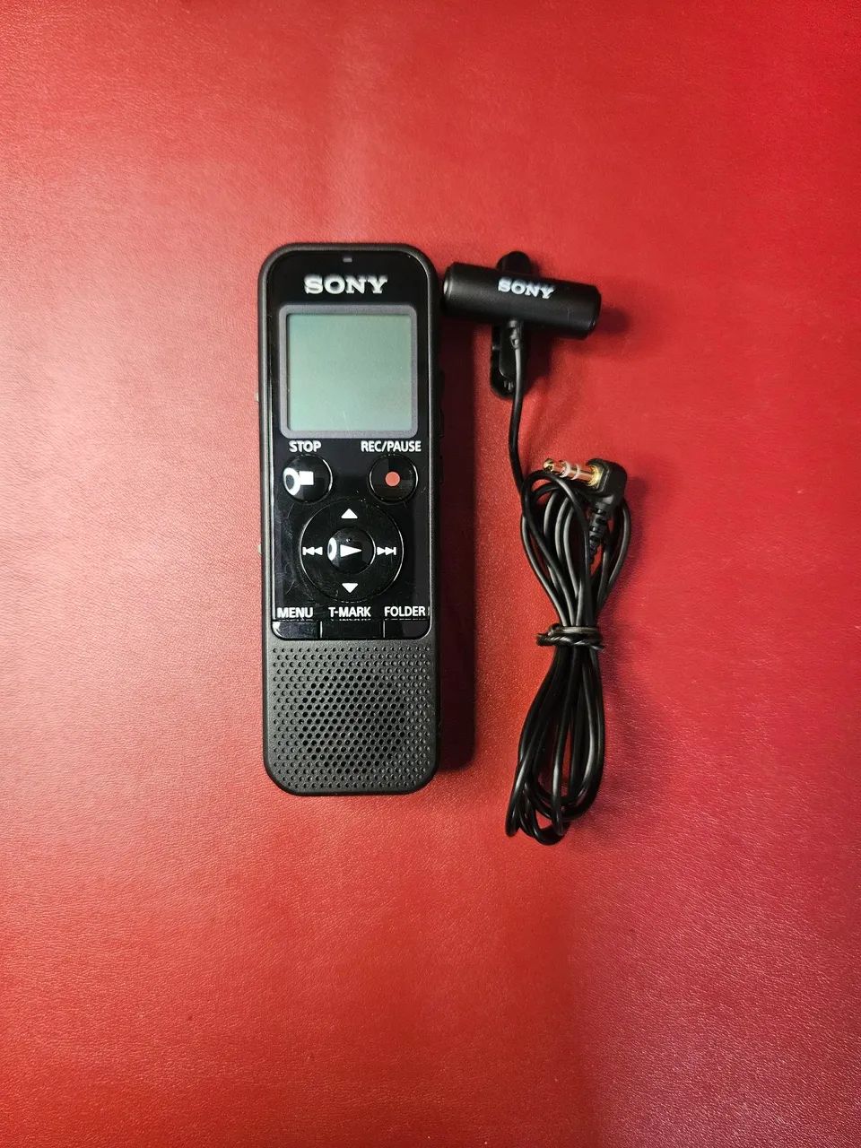 Gravador Sony PX 440 e Microfone lapela Sony ECMLV1 