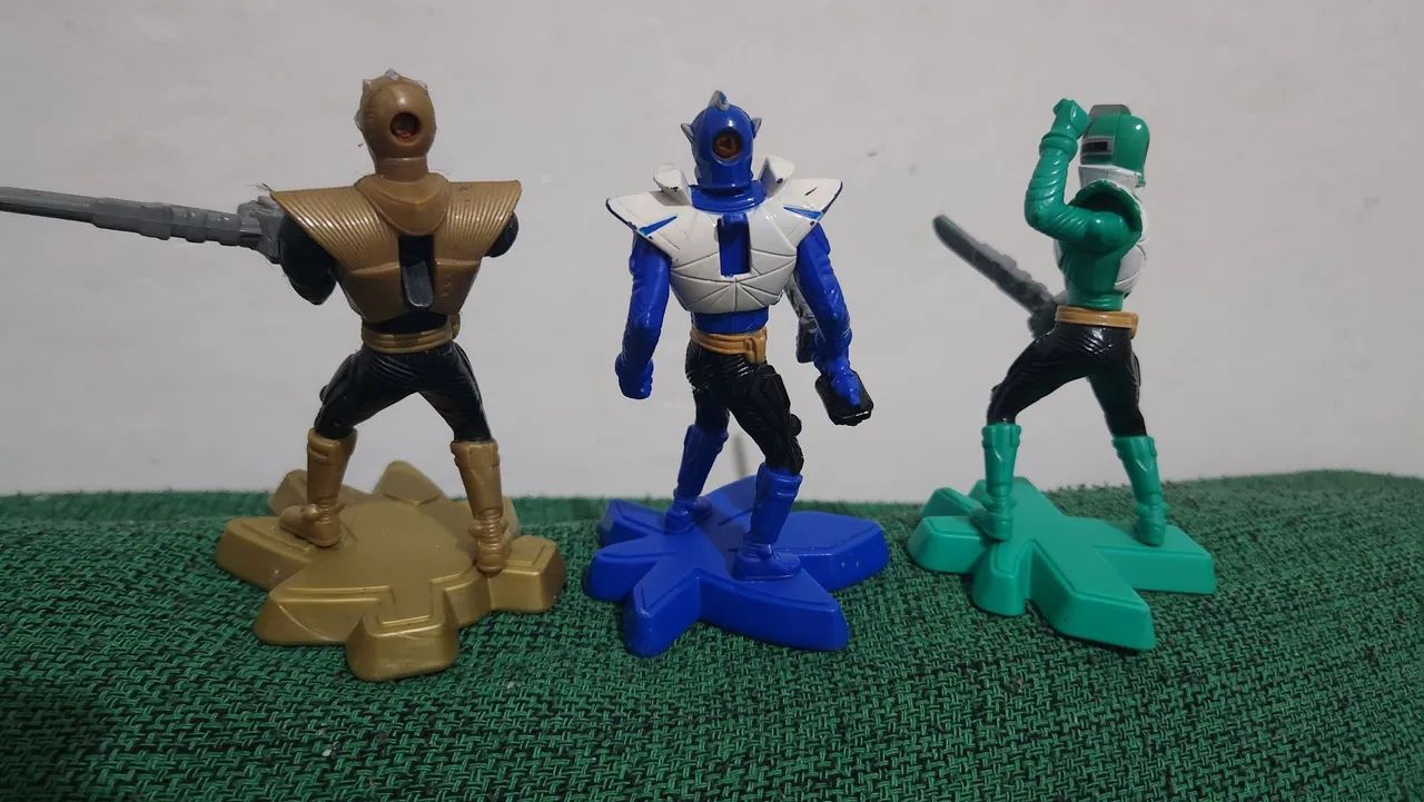 Bonecos Power Rangers Super Samurais - Coleção Mc Donalds 2013 - Foto 2