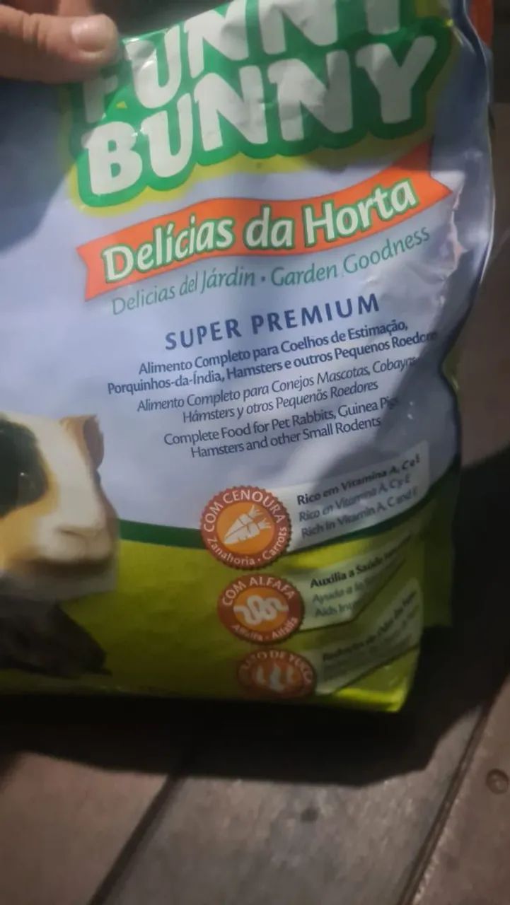 Ração para Coelhos Funny Bunny Super Premium - 1.8kg