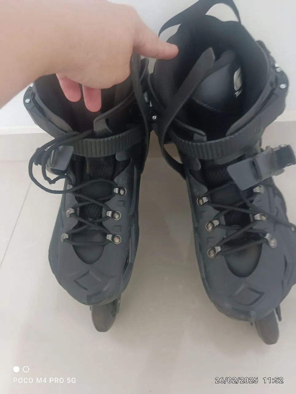 Patins Inline Adulto - Tamanho 38