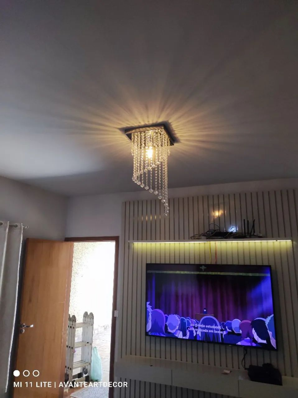 Lustre de cristal moderno - Foto 5