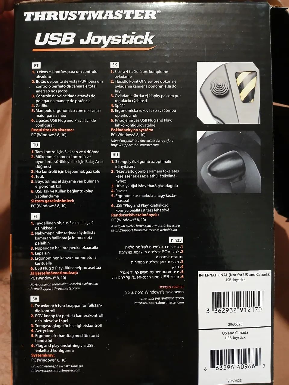Joystick USB Thrustmaster - Simulador de Voo - Foto 3