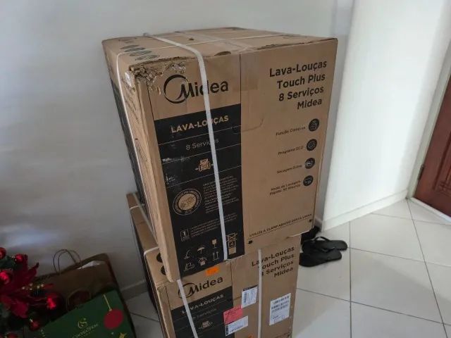 Lava Louças 8 Serviços Branca Touch Plus Midea - Lacrada