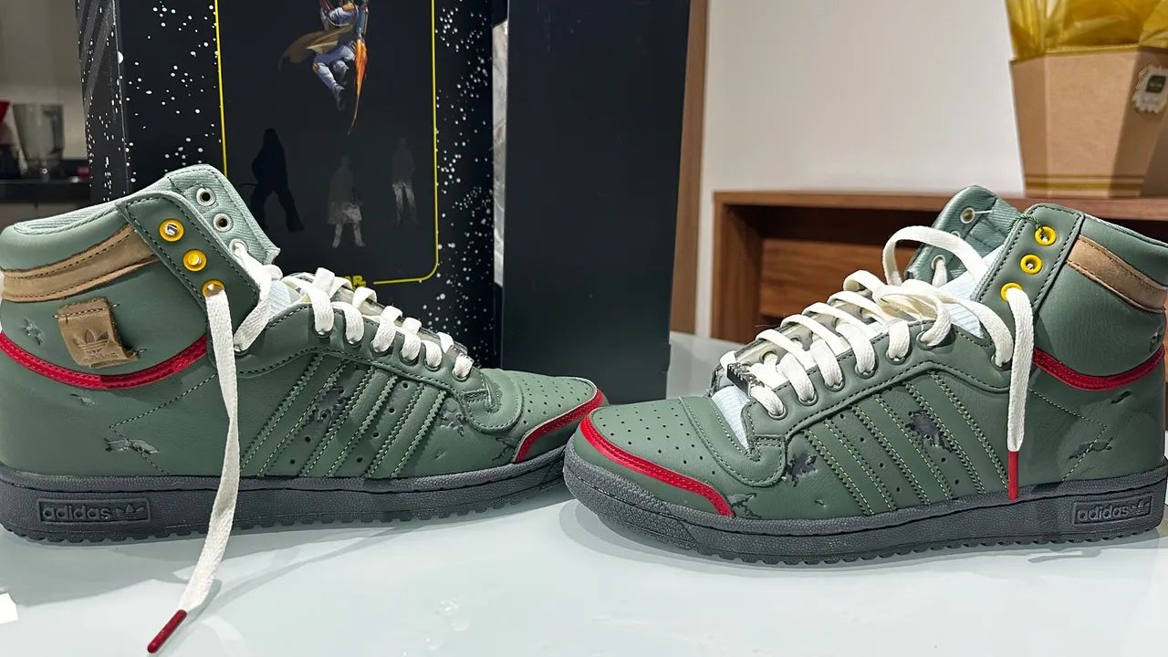Wars Adidas Adidas Boba Fett Hi Tops Boba Fett Adidas Top Ten