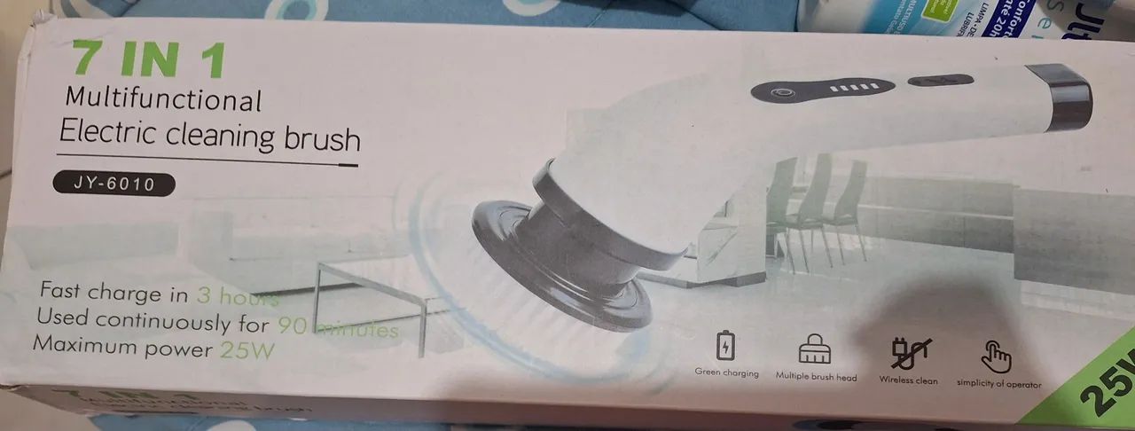 Mop ultra clean - escova de limpeza giratória  - Foto 2