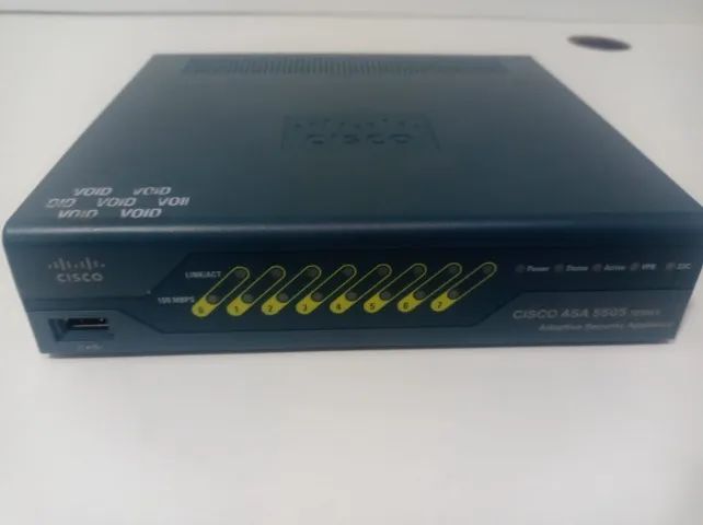 CISCO Asa 5505 - 20 Vlas E 25 Vpns com Fonte