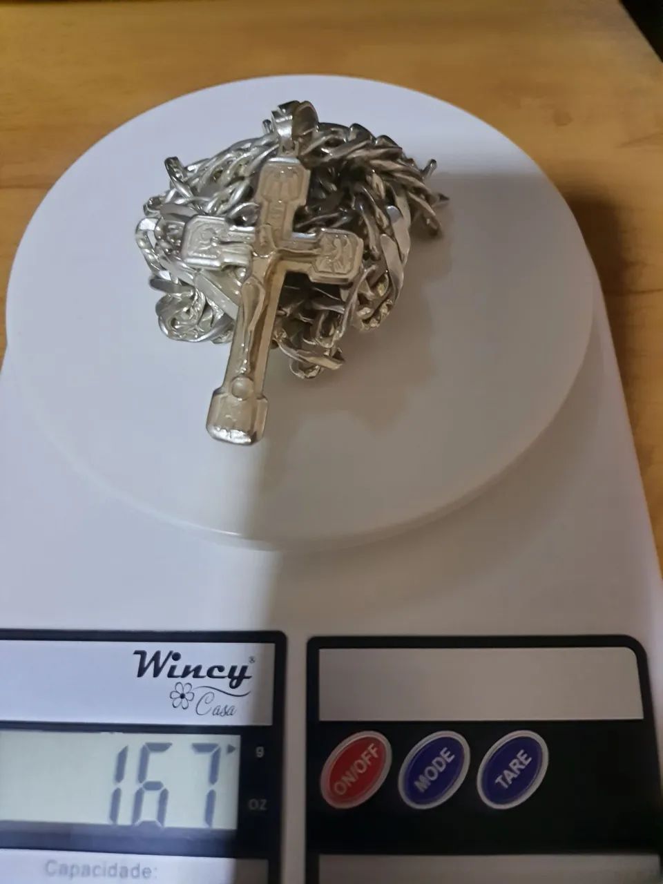CORDÃO DE PRATA 925 COM PINGENTE  - Foto 4