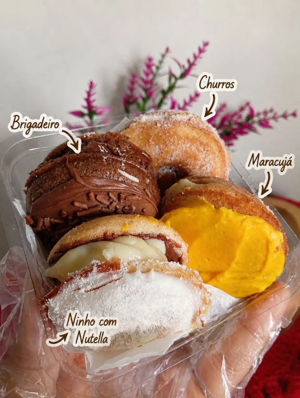 Mini Donuts e doces para festa