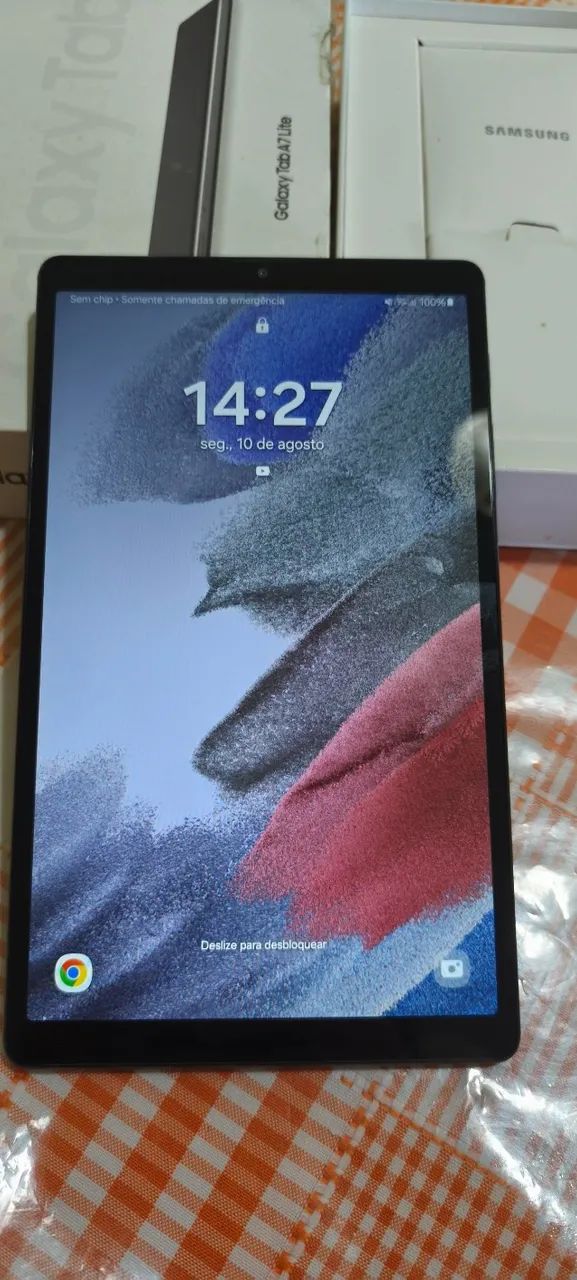 Tablet Samsung Galaxy A7 Lite | 32 GB | Pouco usado - Foto 4