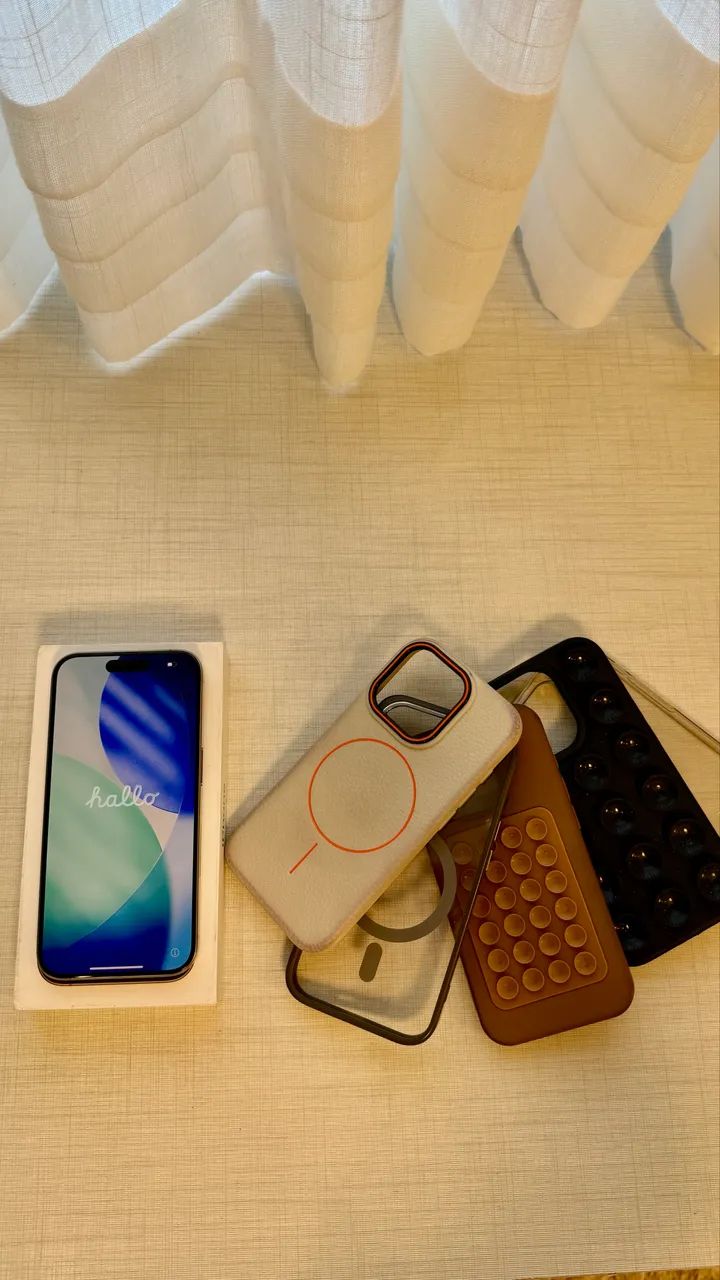 Iphone 15 Pro - totalmente original e praticamente novo  - Foto 4