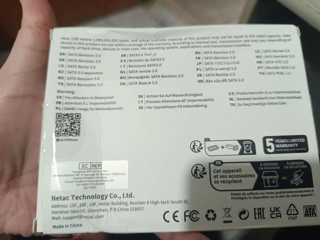 SSD Sata 512gb Netac (Novo) - Foto 2