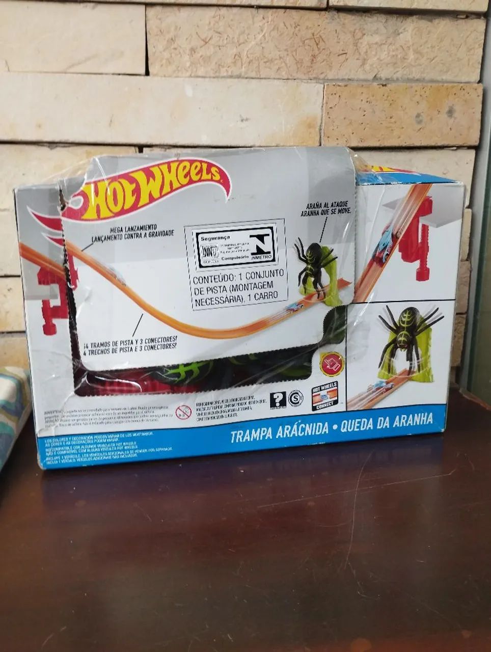 Pista Hot Wheels Acabe com a aranha. - Foto 2