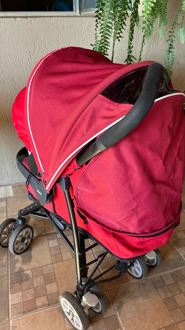 Bebê conforto , carrinho de passeio e base para o bebê conforto  - Foto 3