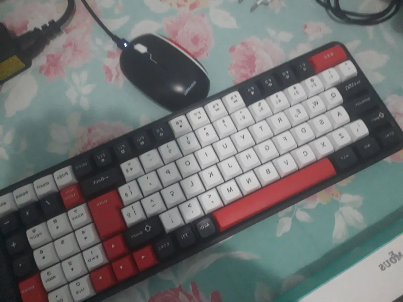 BT + Teclado Wireless e Mouse 2.4G DW 213