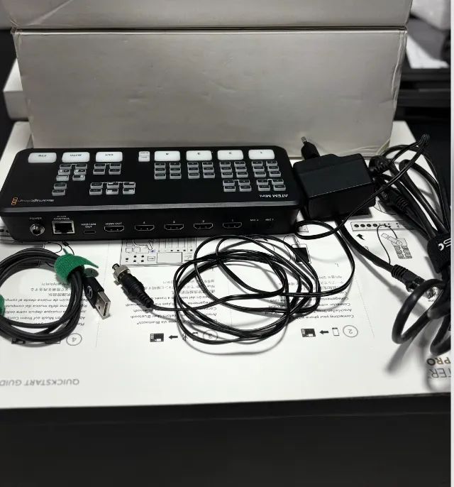 Mesa De Corte Atem Mini Blackmagic Switcher Hdmi - Foto 2