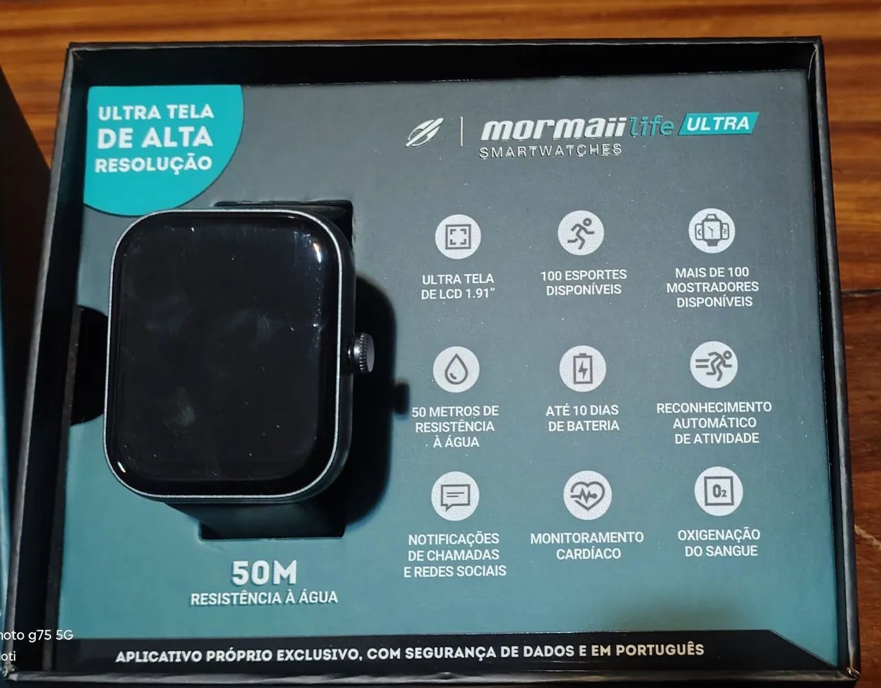 Smartwatch Mormaii Life Ultra - Android - Foto 3