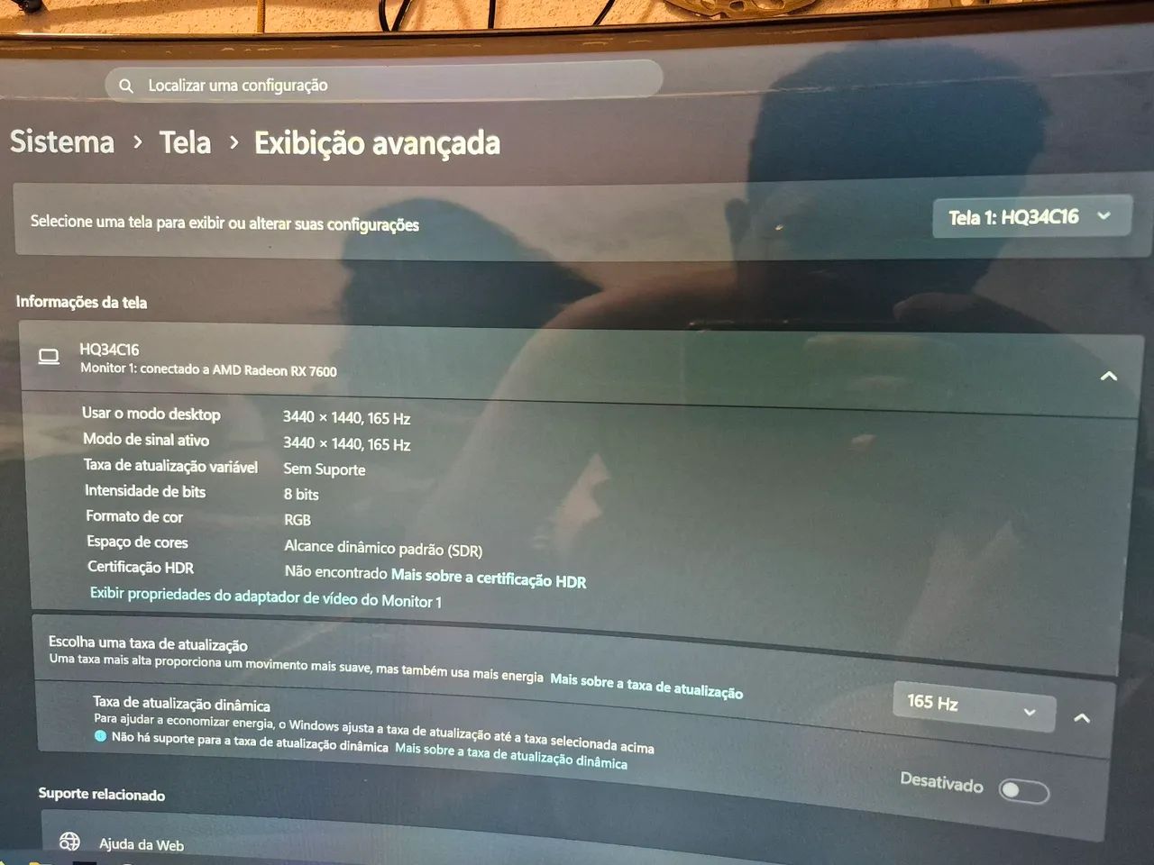 Monitor HQ Ultrawide Curvo 165hz  - Foto 4