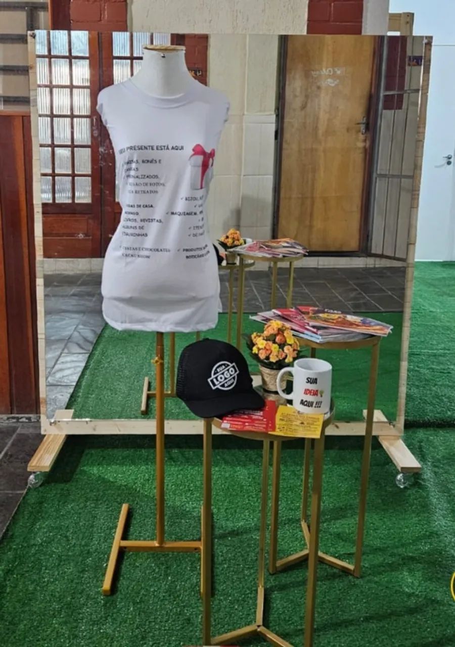 Mesas, cadeiras, pufes e decoração - Foto 4