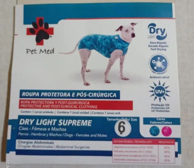 Vendo Roupa Pós Operatória e Protetora Canina