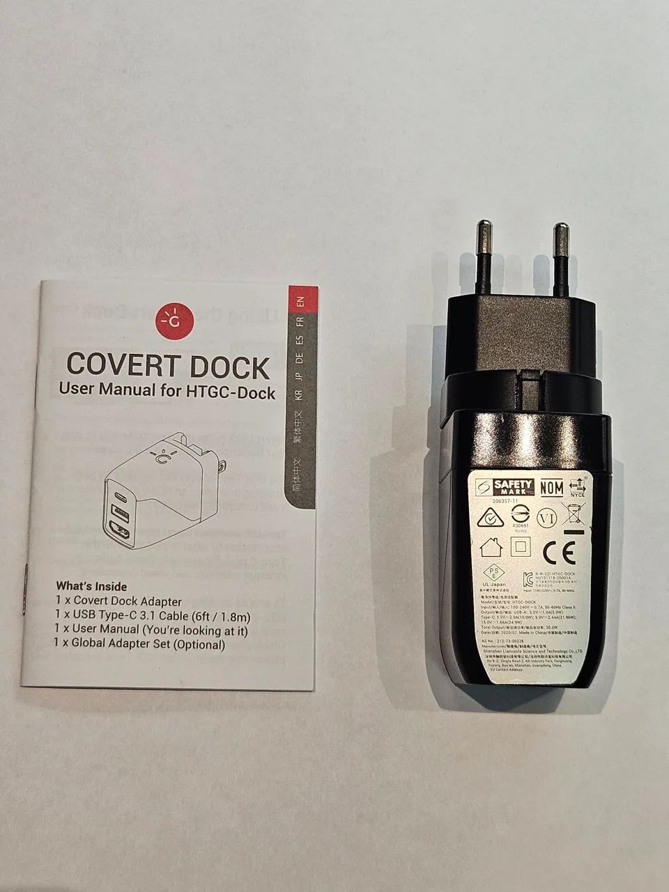 Dock portátil Nintendo Switch 1 e lite (Cabo usb-c incluído). - Foto 2