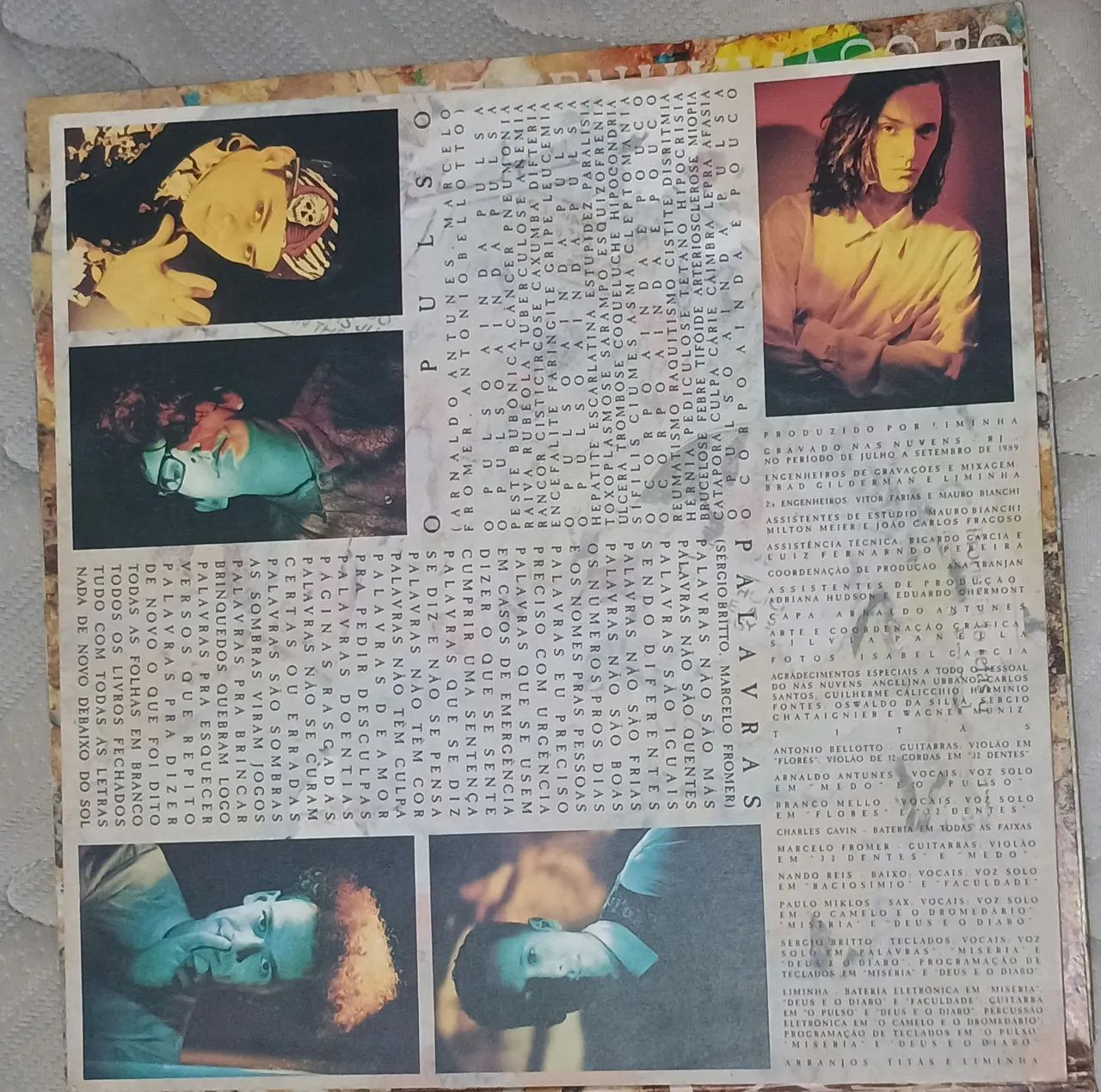 Vinil Titãs - Õ Blésq Blom (1989) - Foto 5