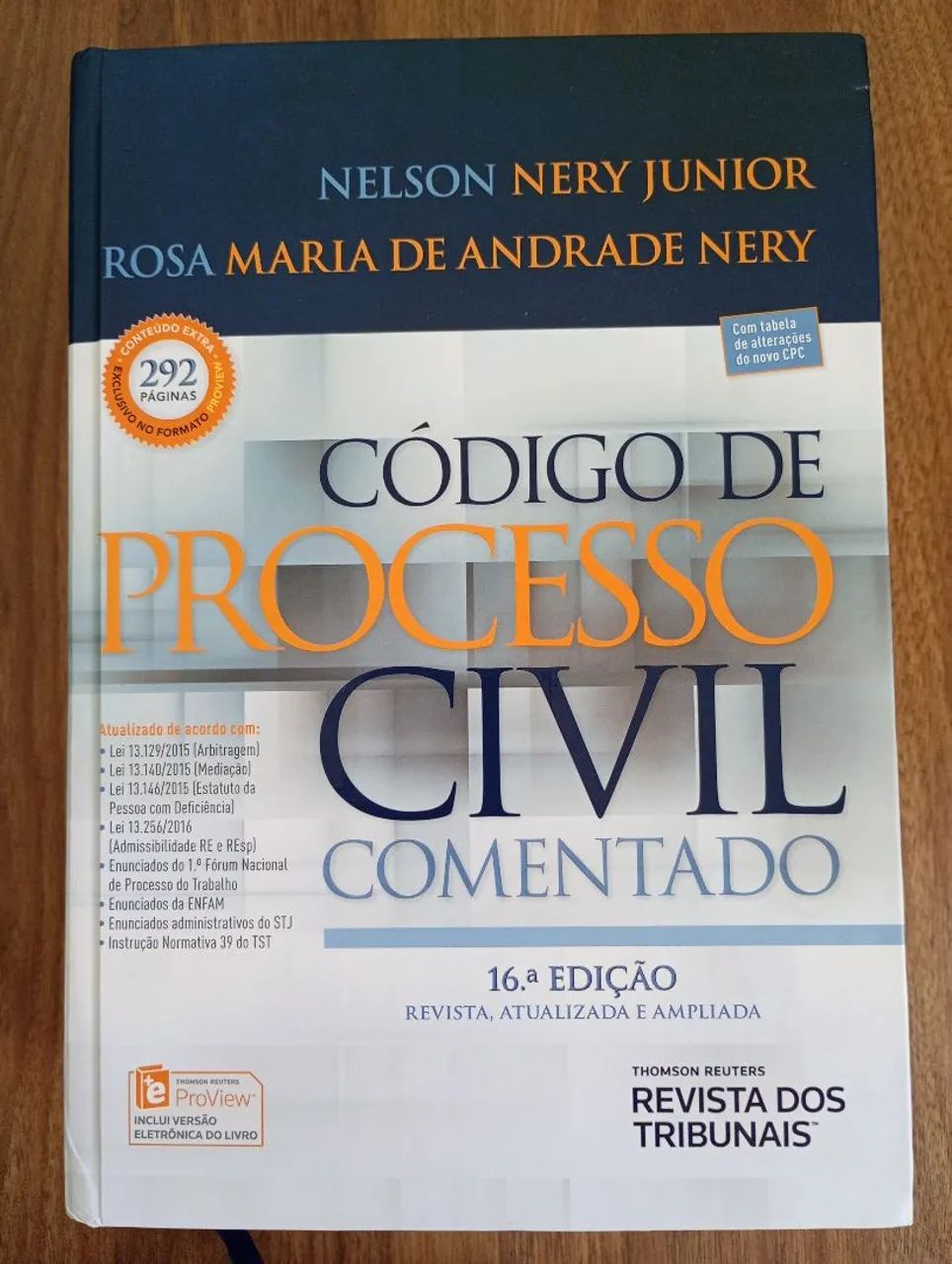 Livro Código de Processo Civil Comentado