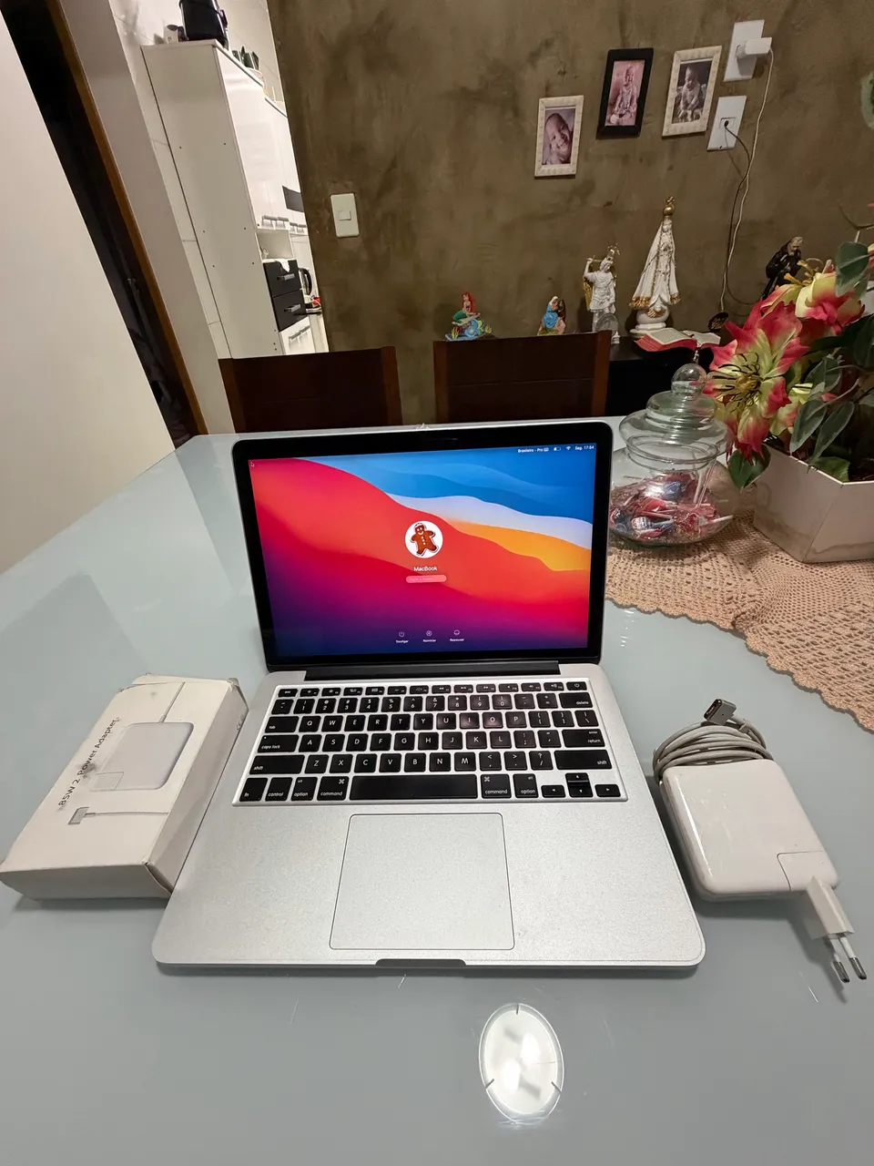 MacBook pro 2019 processador i7 tela 15 Pol ram 16 gb SSD 256gb