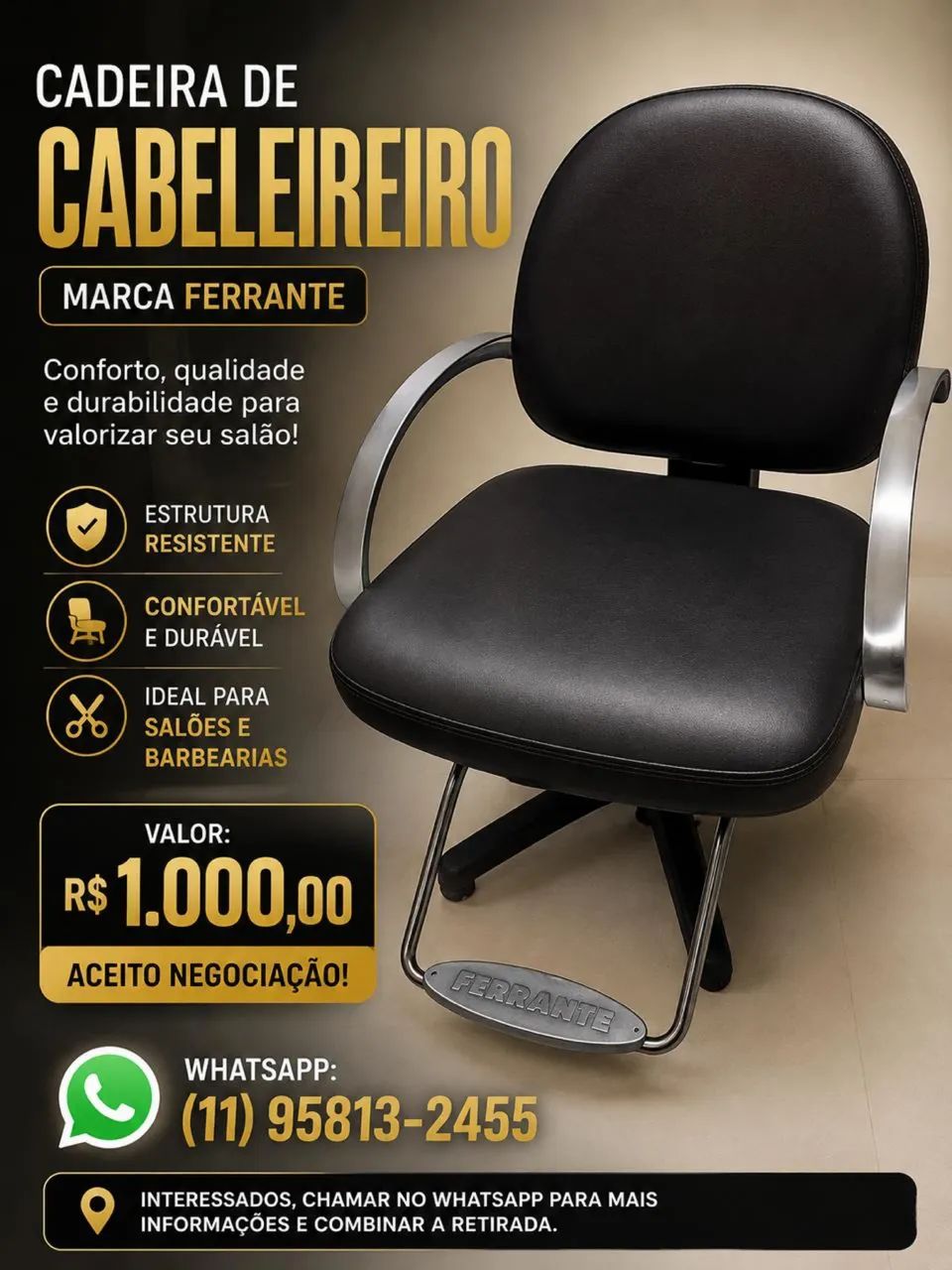 Cadeira ferrante 