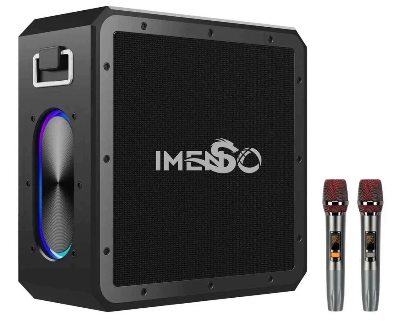 Caixa De Som IMENSO X53 160w  com microfone  - Foto 3