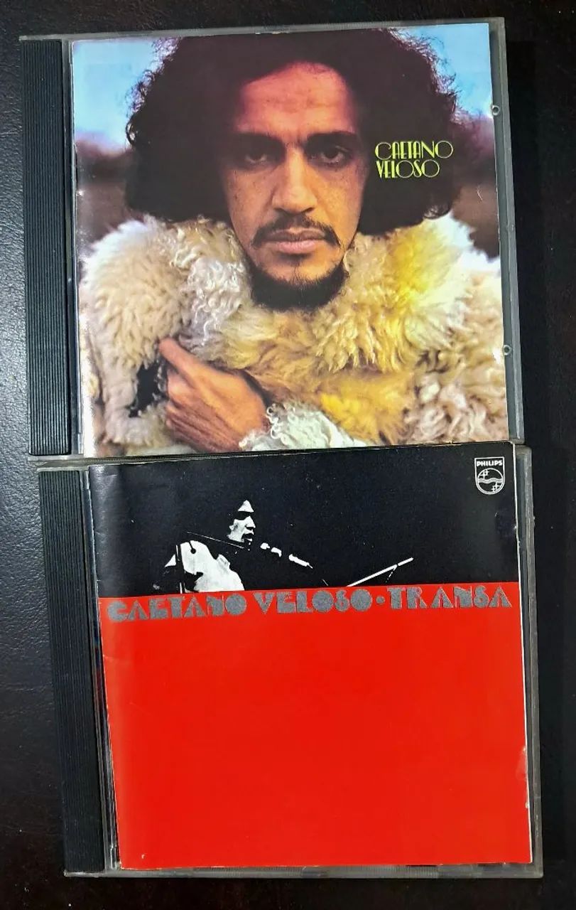 2 CDs Caetano Veloso - Transa (1989) + London (1990) - Edições de Época