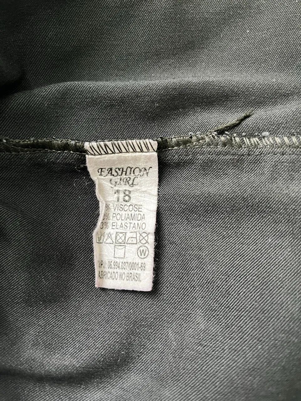 saia-short preta tamanho 18 - Foto 4