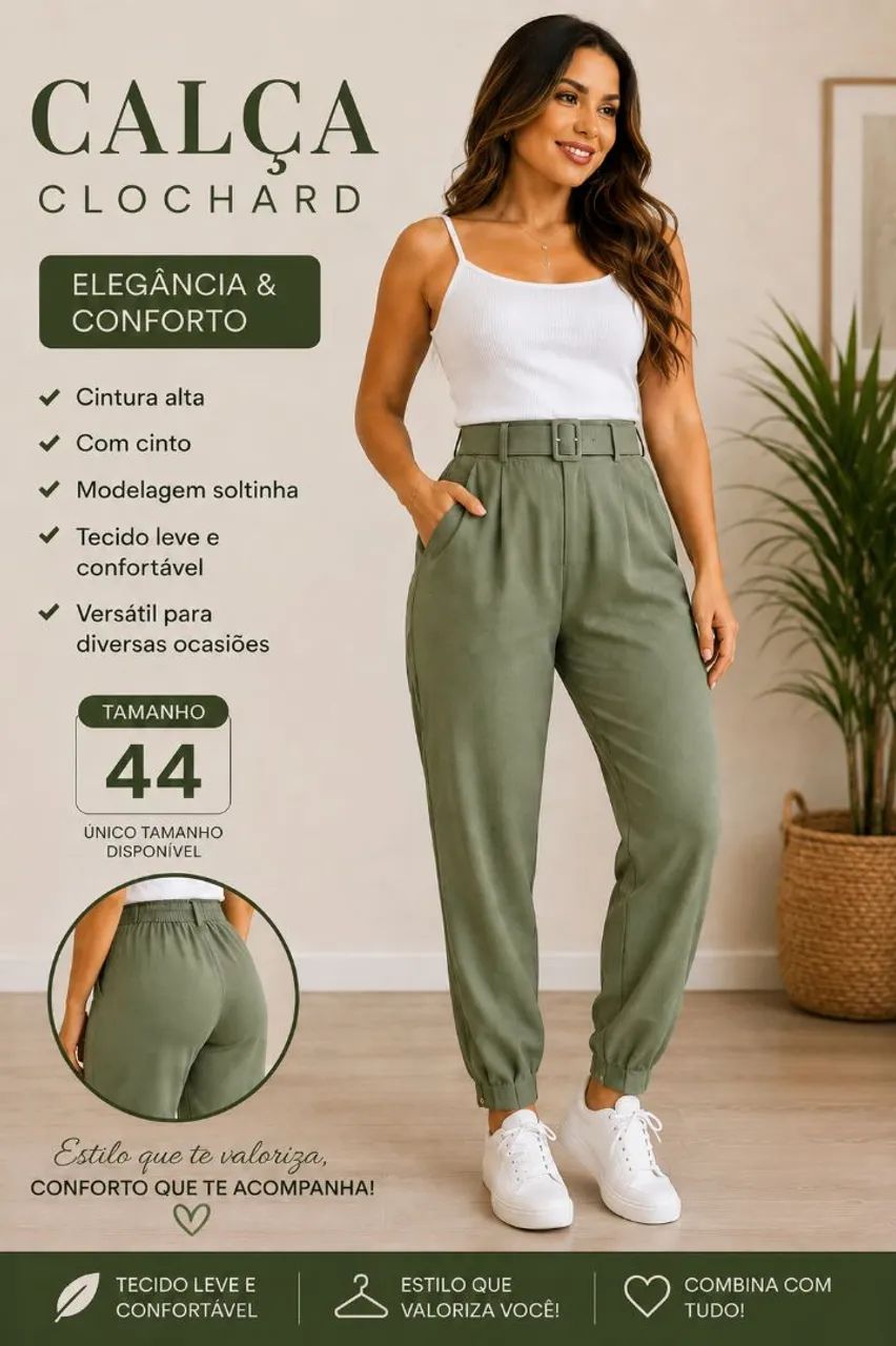 calça alfaiataria feminina  - Foto 2